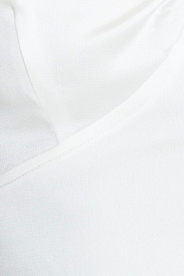 White Cami Top Halter Satin - Image 6
