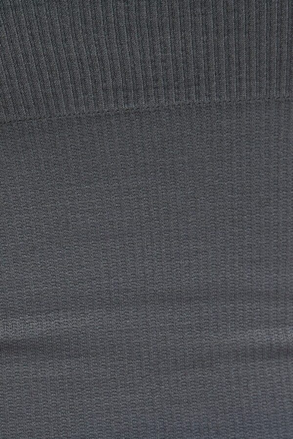 Grey Crop Singlet Top Seamless - Image 6