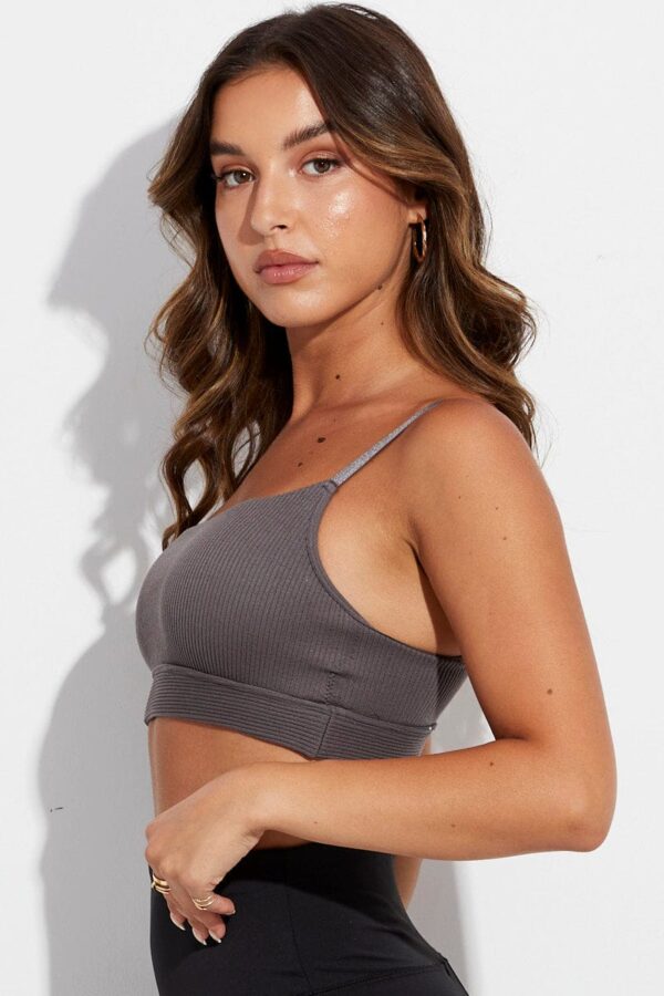 Grey Bralette Seamless - Image 4