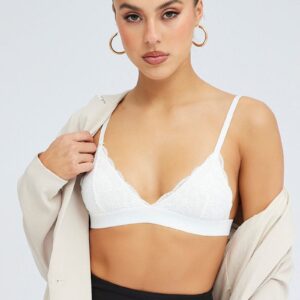 White Bralette Lace