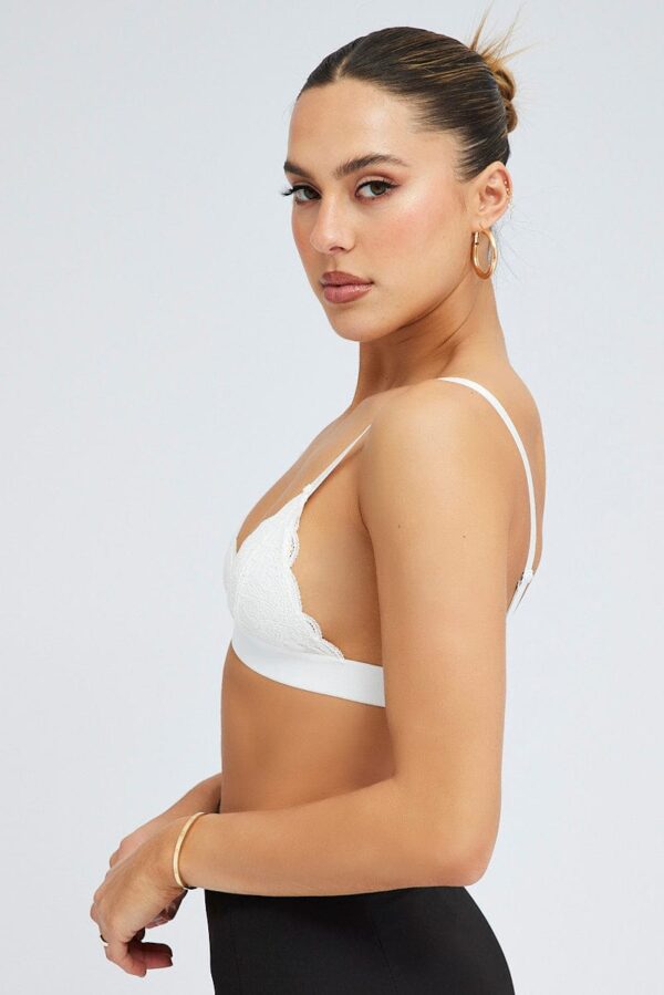 White Bralette Lace - Image 4