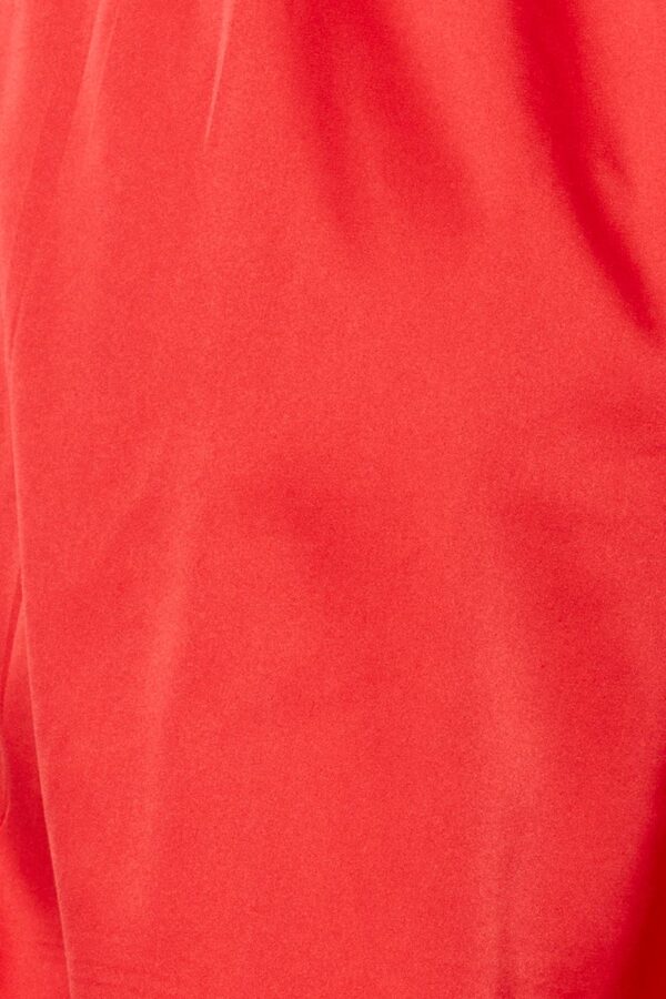 Red Bralette Pyjamas Set Satin - Image 5